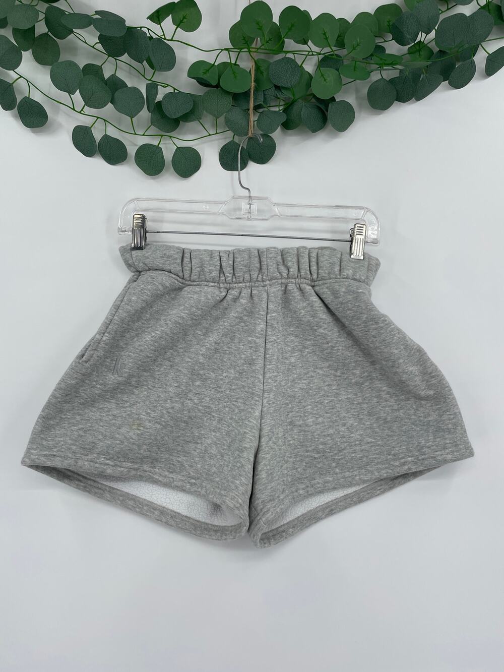 2 Kamo Fitness Cozy-tech Activewear Brown and Grey Sweat-shorts Bundle XS